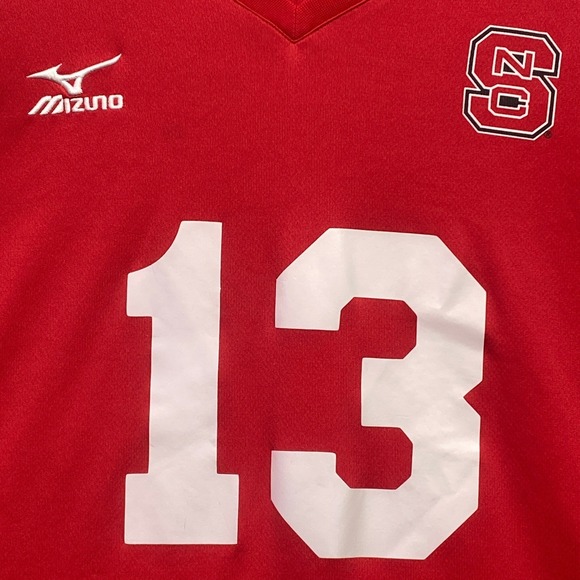 NC State Wolfpack Mens Large Volleyball Jersey Athleisure Performance Streetwear - Picture 2 of 8